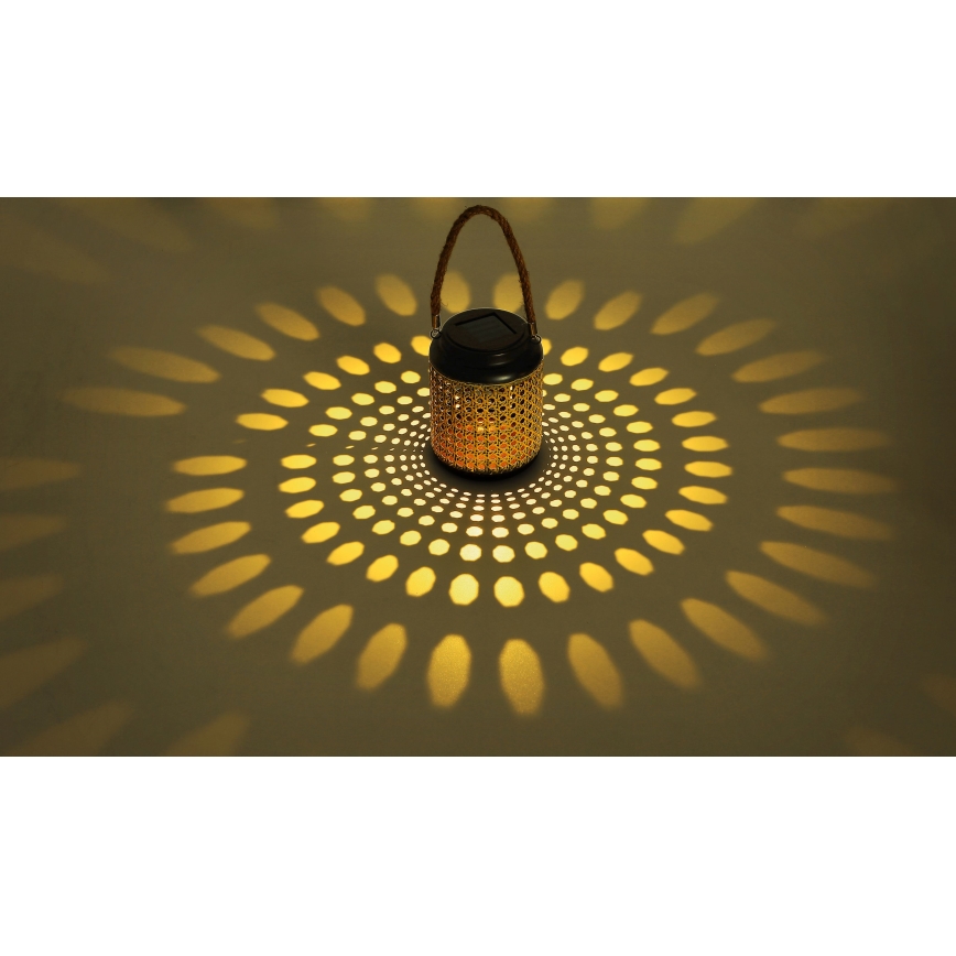 Globo - LED Saules enerģijas lampa LED/0,06W/3V 3000K IP44 bambusa