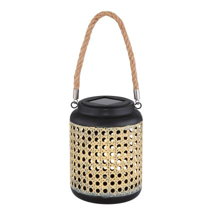 Globo - LED Saules enerģijas lampa LED/0,06W/3V 3000K IP44 bambusa