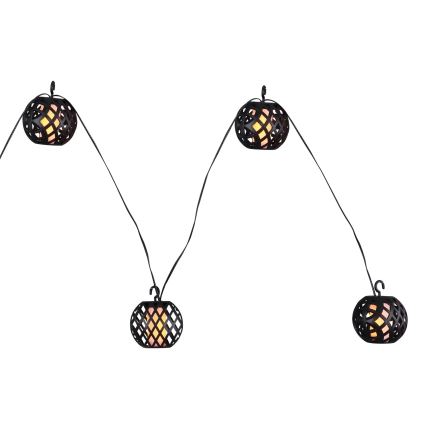 Globo - LED Saules enerģijas dekoratīva virtene 98xLED/0,1W/3V 410 cm IP44