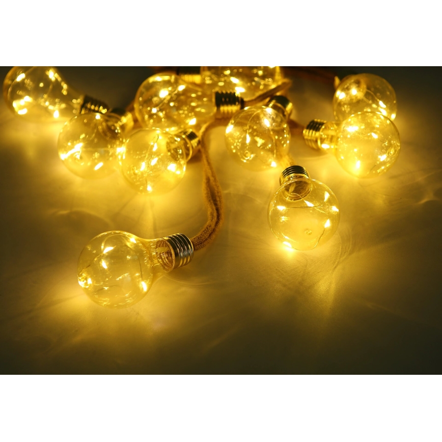 Globo - LED Saules enerģijas dekoratīva virtene 50xLED/0,06W/3,2V 570 cm IP44