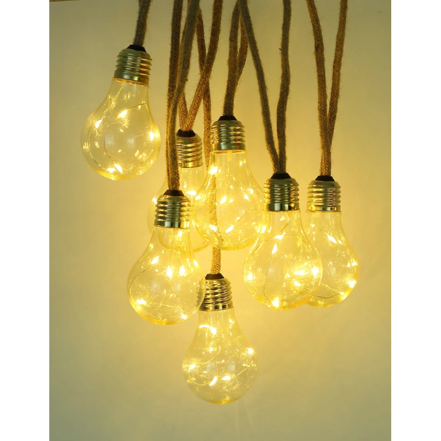 Globo - LED Saules enerģijas dekoratīva virtene 50xLED/0,06W/3,2V 570 cm IP44