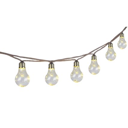 Globo - LED Saules enerģijas dekoratīva virtene 50xLED/0,06W/3,2V 570 cm IP44