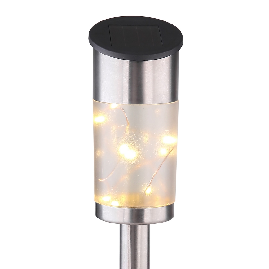 Globo - KOMPLEKTS 2x Saules enerģijas lampa 10xLED/0,06W/1,2V IP44