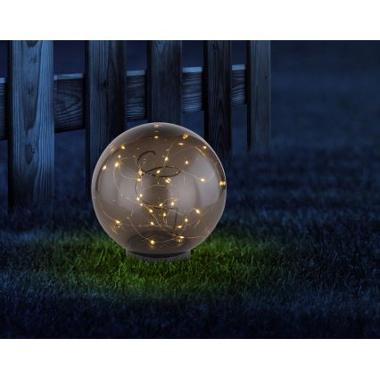 Globo - LED Saules enerģijas lampa 30xLED/0,06W/1,2V d. 20 cm IP44