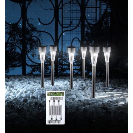 Globo - KOMPLEKTS 6x LED Saules enerģijas lampa LED/1,2V IP44