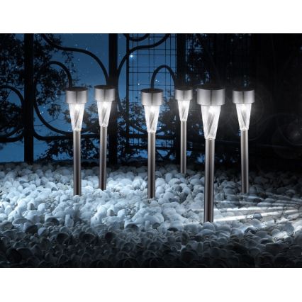 Globo 3387-36 - Saules enerģijas lampa 1xLED/0,06W/3,2V IP44 600 mAh