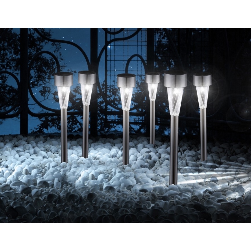 Globo 3387-36 - Saules enerģijas lampa 1xLED/0,06W/3,2V IP44 600 mAh