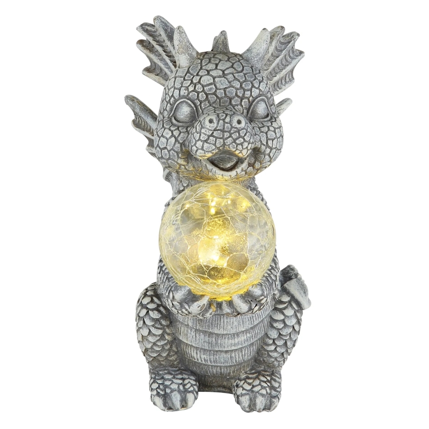 Globo - LED Saules dekorācija LED/0,02W/3V IP44 pūķis 300 mAh