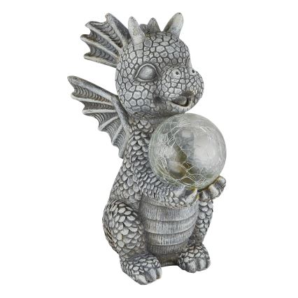 Globo - LED Saules enerģijas rotājums LED/0,02W/3V IP44 pūķis