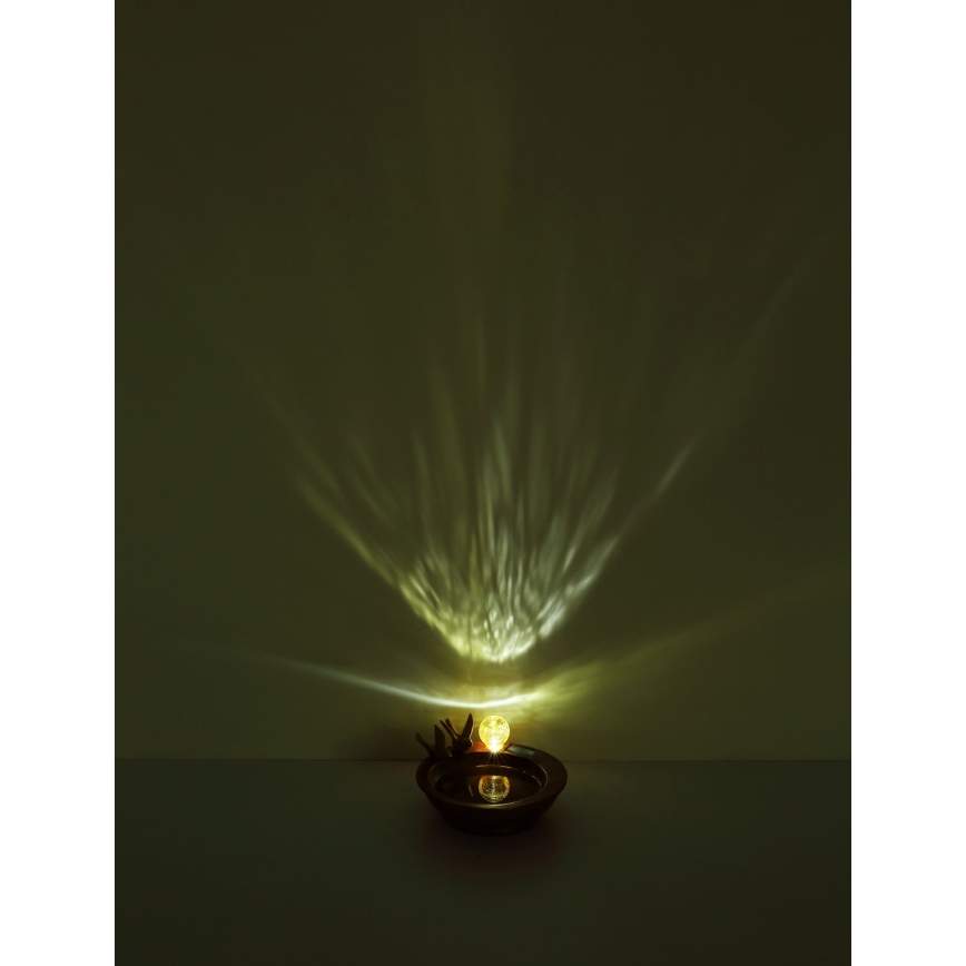 Globo - LED Saules enerģijas lampa LED/0,06W/3V IP44 putnu vanna