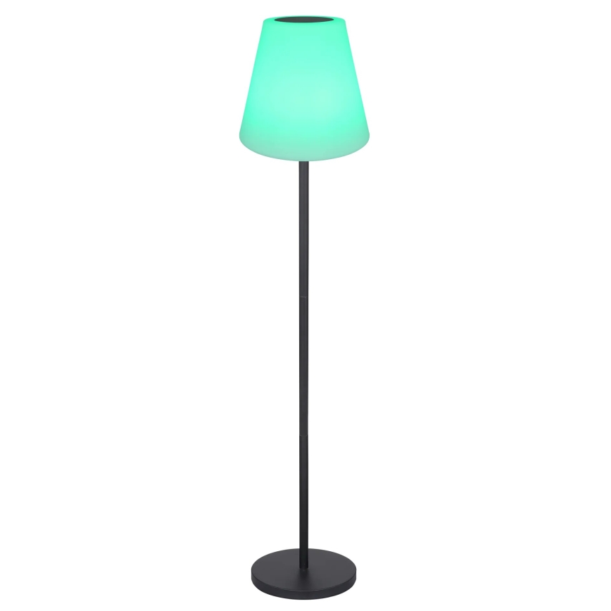 Globo - LED RGB Saules enerģijas skārienvadāma grīdas stāvlampa LED/0,1W/3V IP44 2000 mAh + tālvadības pults