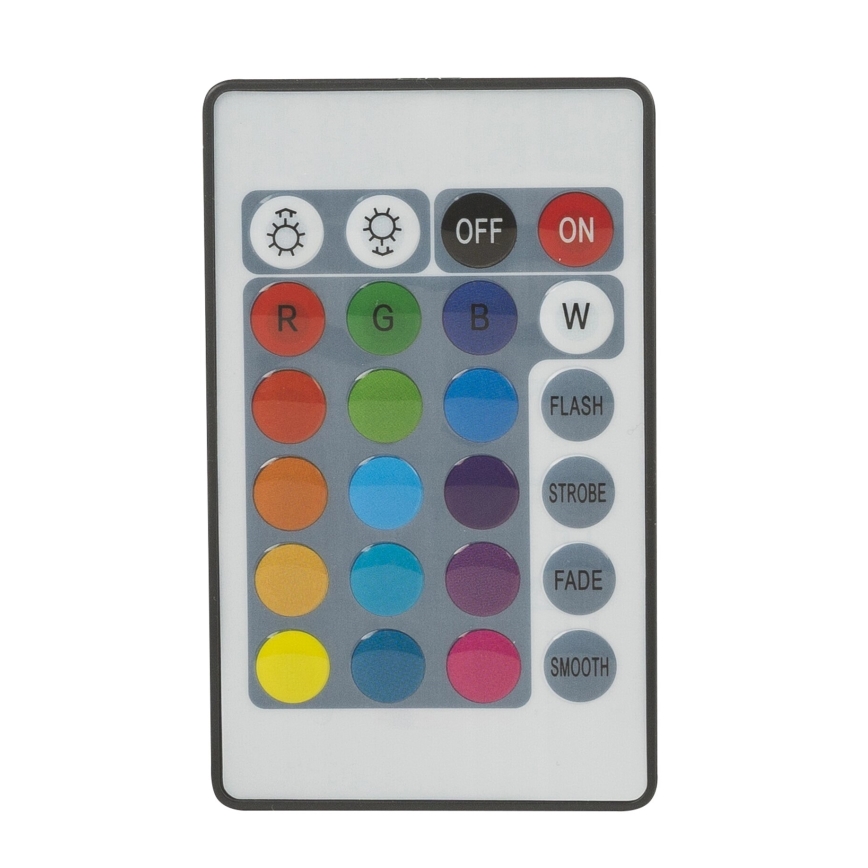 Globo - LED RGB Saules enerģijas skārienvadāma grīdas stāvlampa LED/0,1W/3V IP44 2000 mAh + tālvadības pults