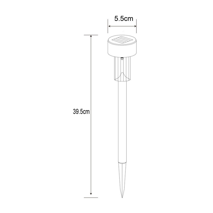 Globo - LED Saules enerģijas lampa LED/0,06W/1,2V IP44 200 mAh