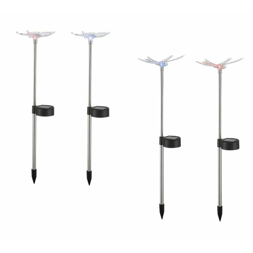 Globo - KOMPLEKTS 4x LED Saules enerģijas lampa LED/0,06W/3V IP44
