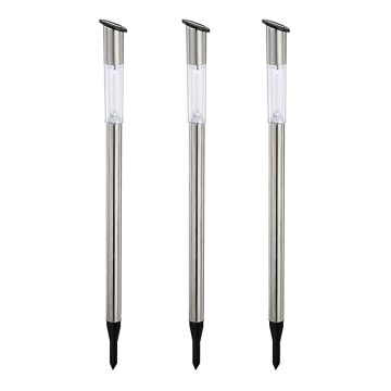 Globo 33961-3 - KOMPLEKTS 3x LED Saules enerģijas apgaismojums SOLAR 3xLED/0,06W/3,2V