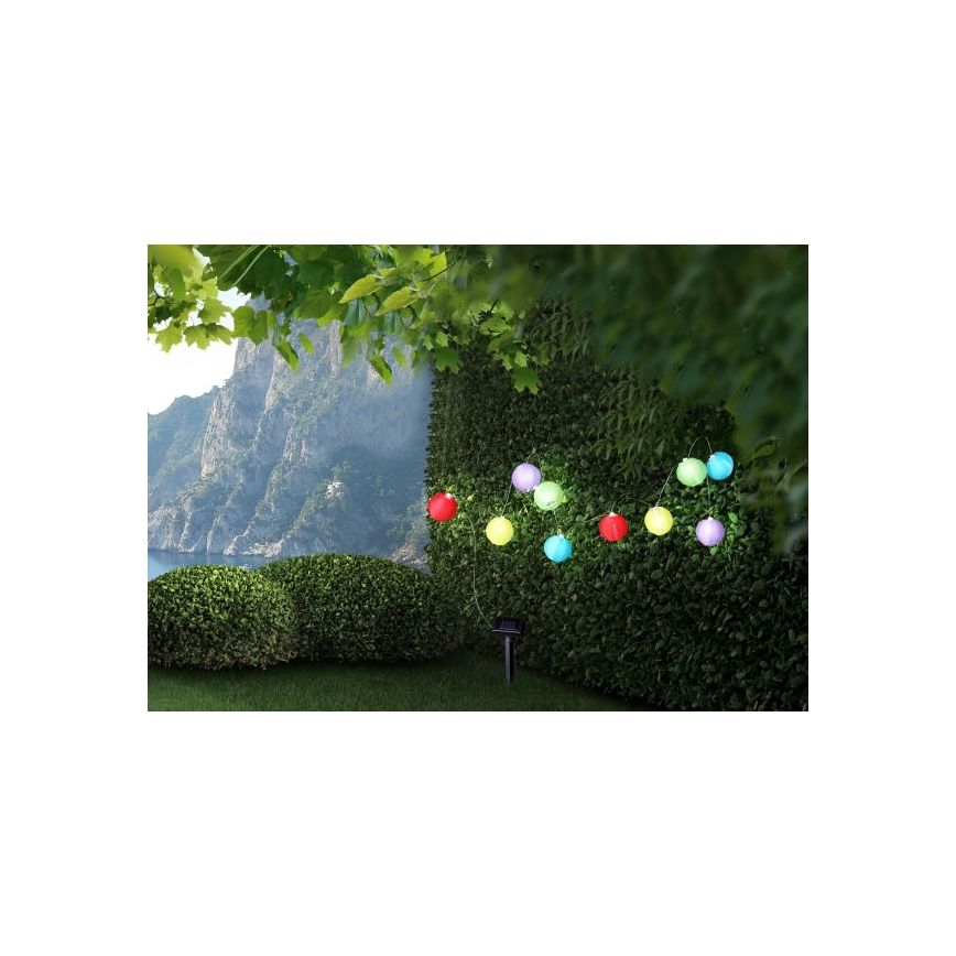 Globo - LED Saules enerģijas virtene 10xLED/0,06W/1,2V IP44