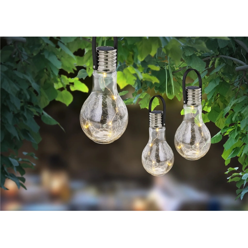 Globo - LED Saules enerģijas lampa 5xLED/0,06W/3,2V IP44