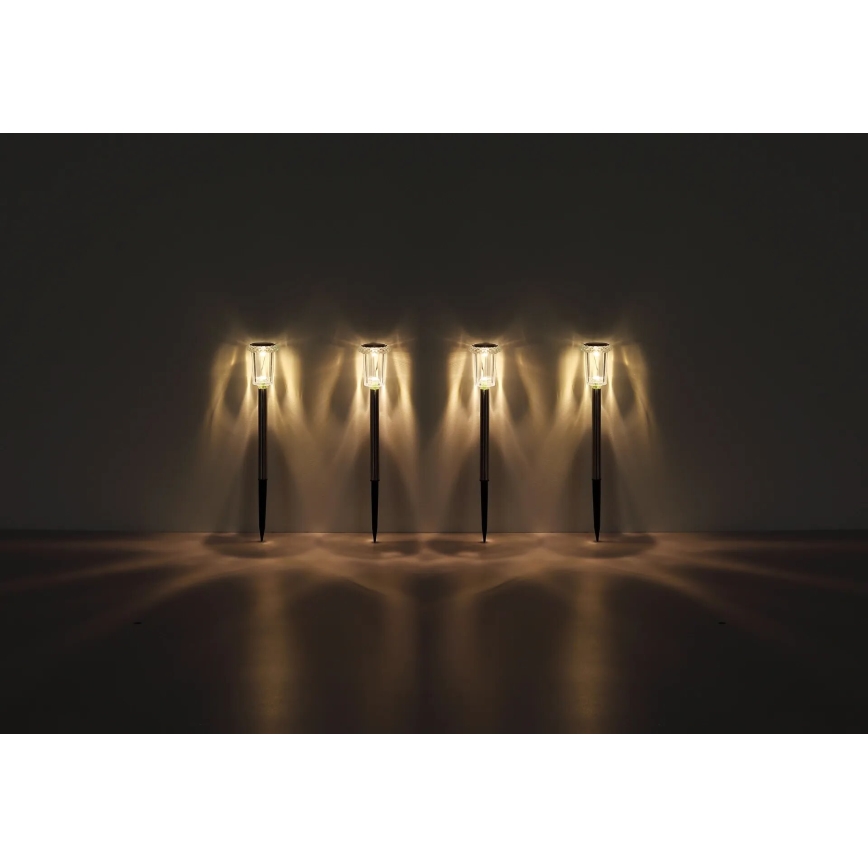 Globo - KOMPLEKTS 4x LED Saules enerģijas lampa LED/0,06W/1,2V IP44