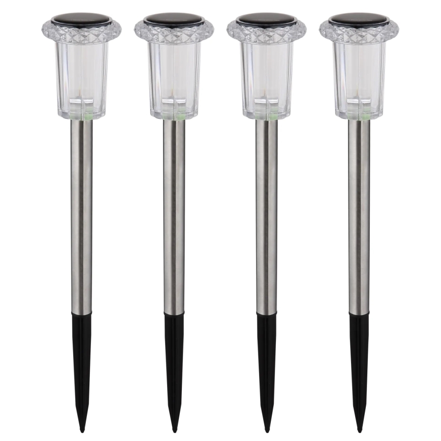 Globo - KOMPLEKTS 4x LED Saules enerģijas lampa LED/0,06W/1,2V IP44