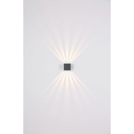 Globo - LED āra sienas gaismeklis LED/6W/230V IP54 antracīts