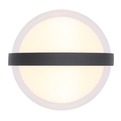 Globo - LED Āra sienas lampa LED/12W/230V IP54 melna