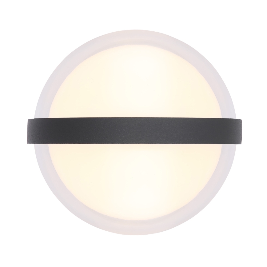 Globo - LED Āra sienas lampa LED/12W/230V IP54 melna