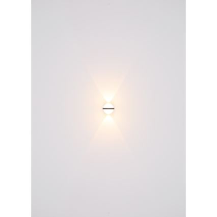Globo - LED Āra sienas lampa LED/12W/230V IP54 melna