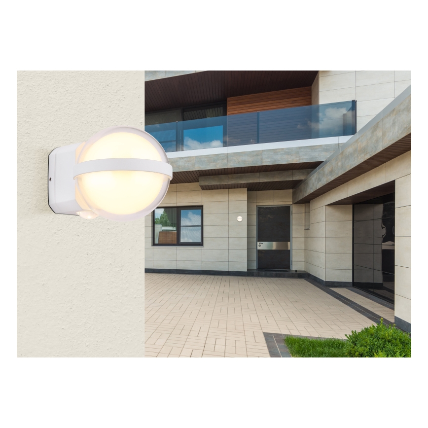 Globo - LED Āra sienas lampa LED/12W/230V IP54 balta