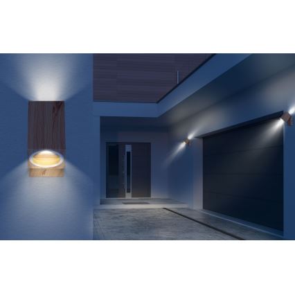 Globo - Āra sienas lampa 1xGU10/35W/230V IP44