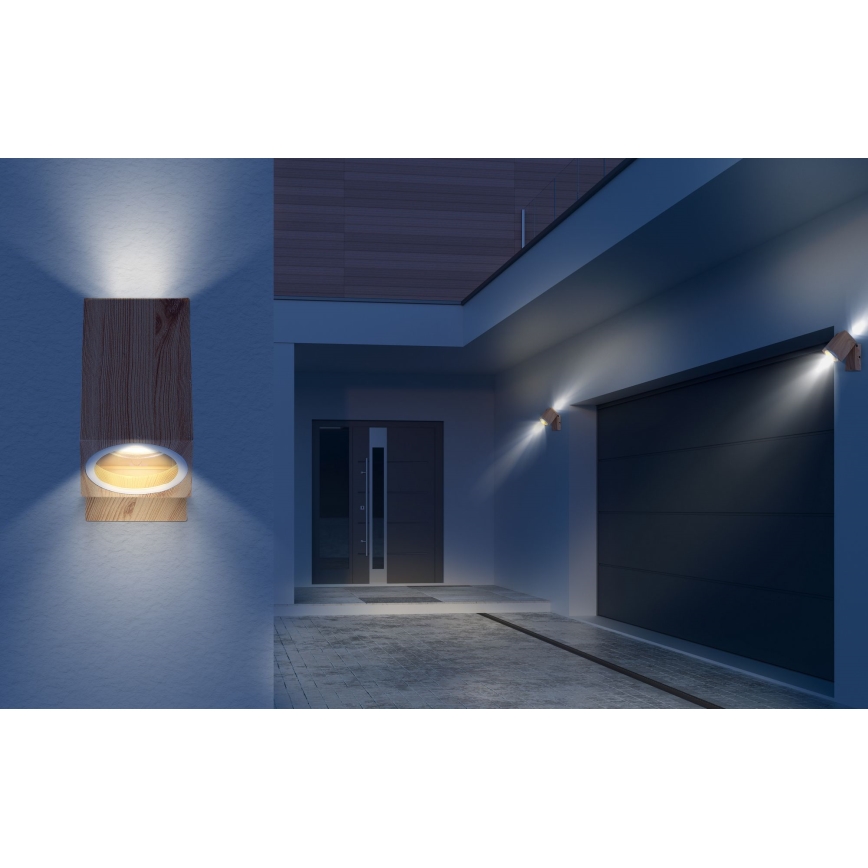 Globo - Āra sienas lampa 1xGU10/35W/230V IP44