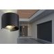 Globo - LED Āra sienas lampa 2xLED/3W/230V IP44 melna