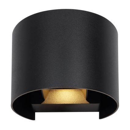 Globo - LED āra sienas gaismeklis 2xLED/3W/230V IP54 melns