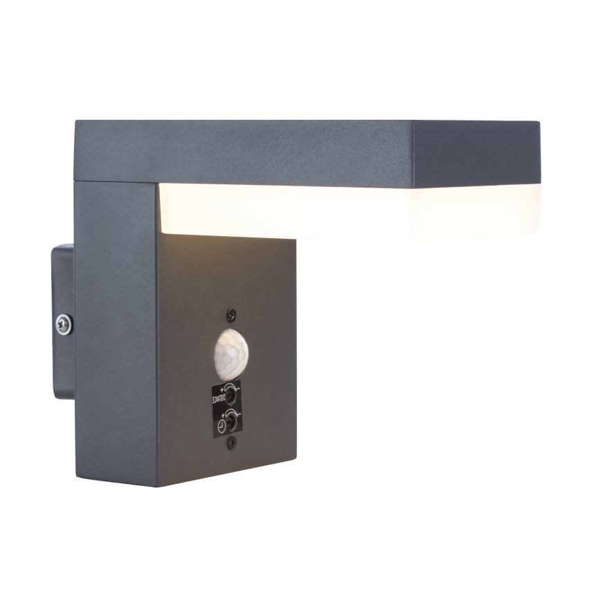Globo - LED āra sienas lampa ar sensoru LED/9,5W/230V IP44