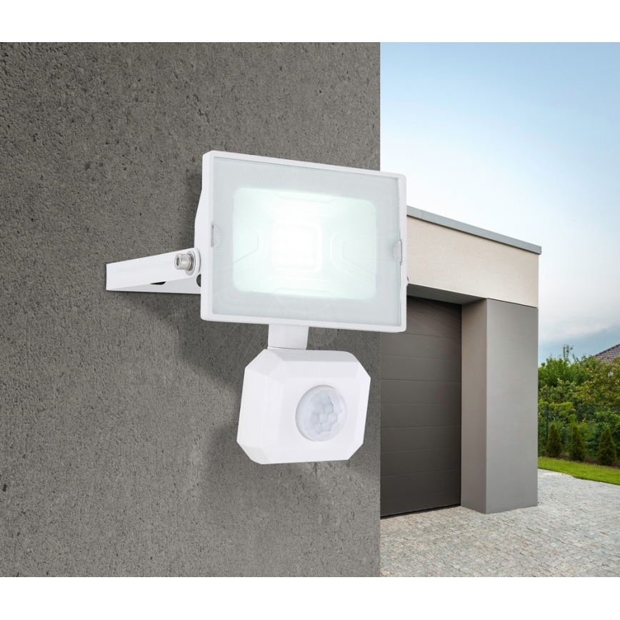 Globo - LED Prožektors ar sensoru LED/10W/230V IP44