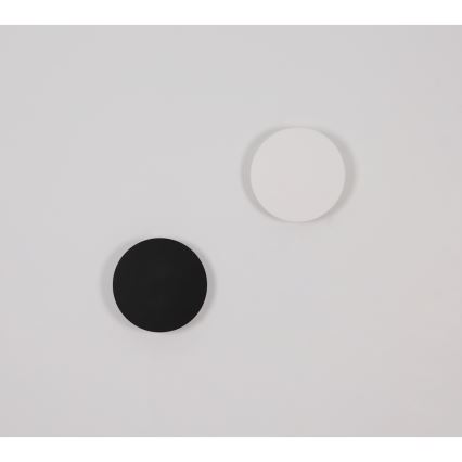 Globo - LED Āra sienas lampa LED/15W/230V 3000/4000/6000K d. 25,2 cm IP44 melna