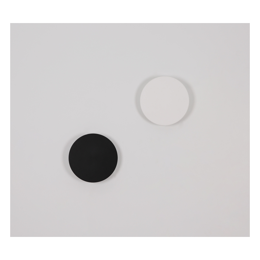 Globo - LED Āra sienas lampa LED/15W/230V 3000/4000/6000K d. 25,2 cm IP44 melna
