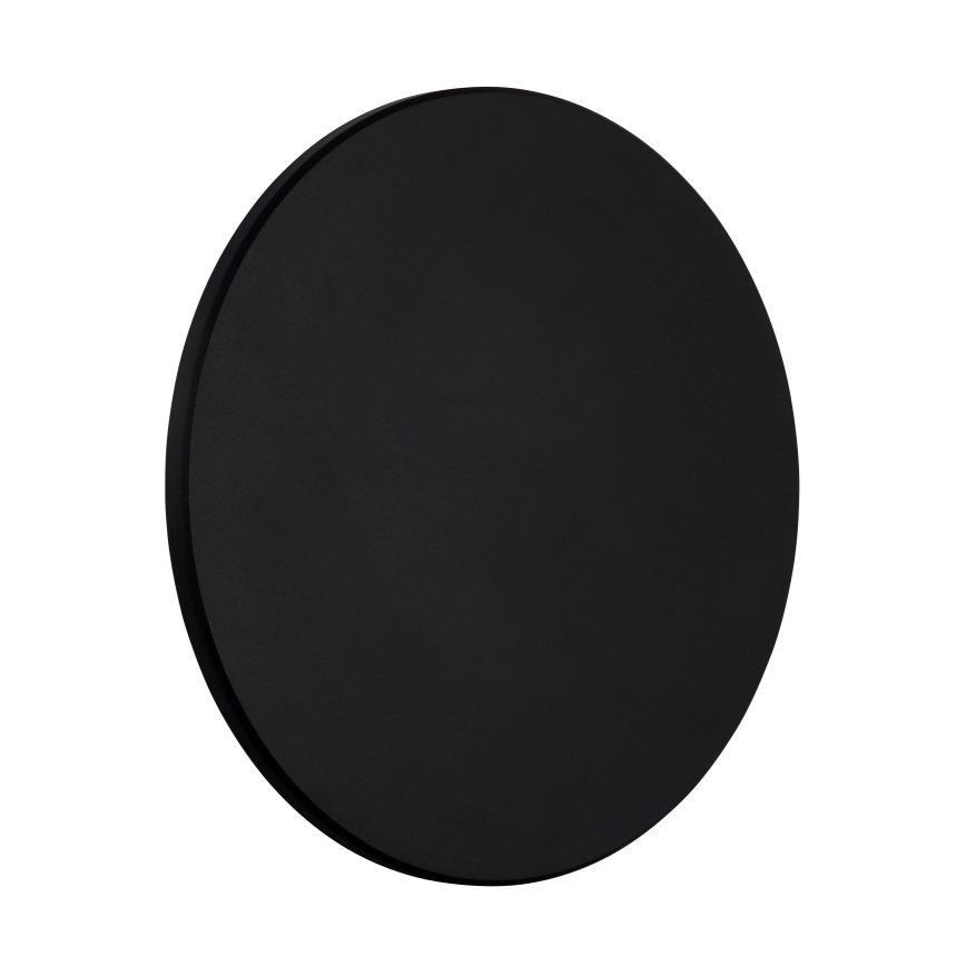 Globo - LED Āra sienas lampa LED/15W/230V 3000/4000/6000K d. 25,2 cm IP44 melna