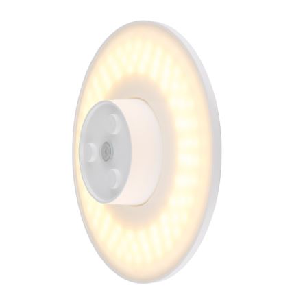 Globo - LED Āra sienas lampa LED/15W/230V 3000/4000/6000K d. 25,2 cm IP44 balta