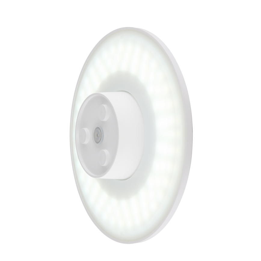 Globo - LED Āra sienas lampa LED/15W/230V 3000/4000/6000K d. 25,2 cm IP44 balta