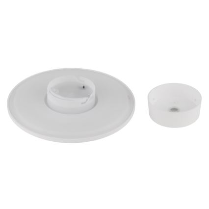 Globo - LED Āra sienas lampa LED/15W/230V 3000/4000/6000K d. 25,2 cm IP44 balta