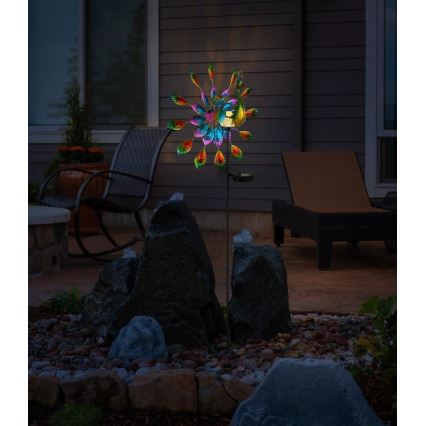 Globo - LED saules dekorācija LED/0,06W/3V IP44 300 mAh paviljons