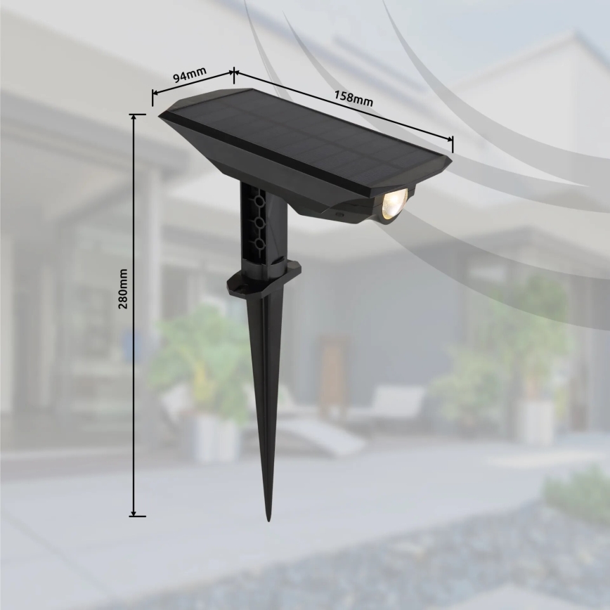 Globo - LED Saules enerģijas lampa 2in1 LED/1W/3V IP44