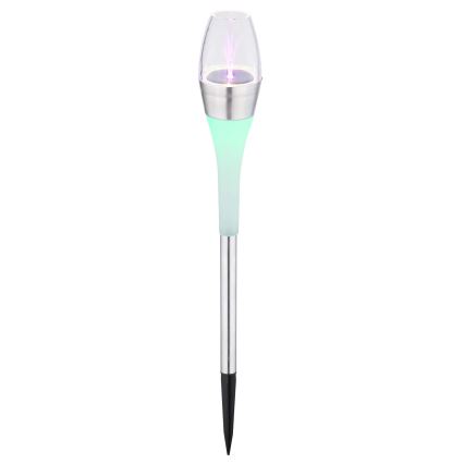 Globo - LED RGB Saules eneģijas lampa 2xLED/0,06W/3V IP44