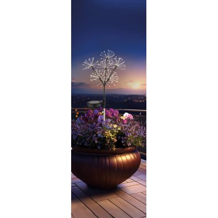 Globo - LED saules gaismeklis 3xLED/3V IP44 600 mAh salūts