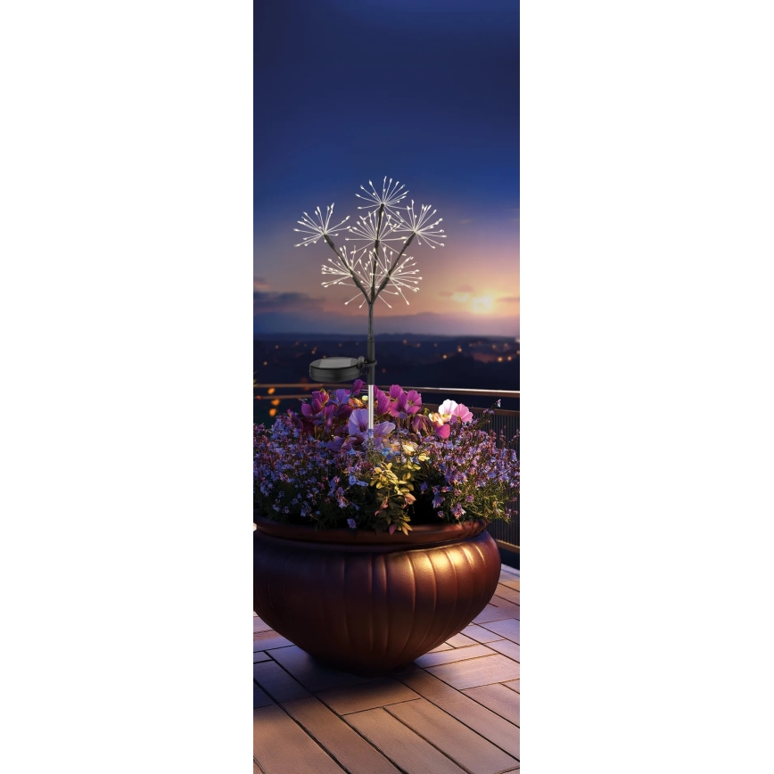 Globo - LED saules gaismeklis 3xLED/3V IP44 600 mAh salūts