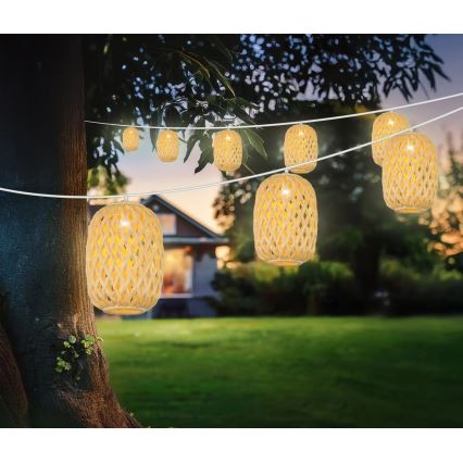 Globo - LED Saules enerģijas virtene LED/0,06W/3V 650 cm IP44