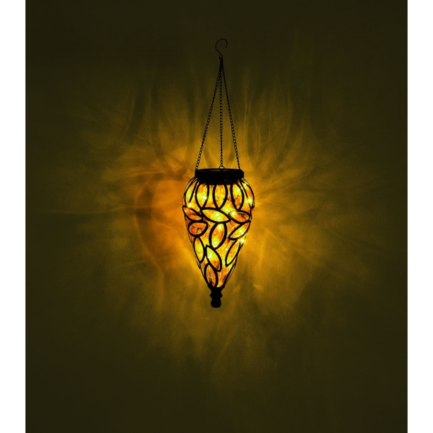 Globo - LED Saules enerģijas lampa LED/0,9W/3,2V IP44 200 mAh caurspīdīga