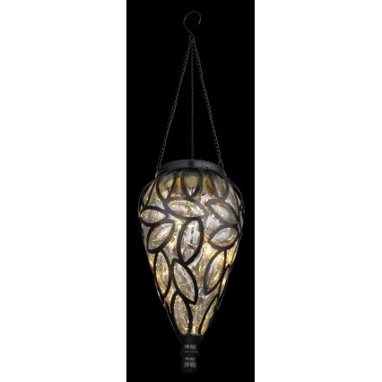 Globo - LED Saules enerģijas lampa LED/0,9W/3,2V IP44 200 mAh caurspīdīga
