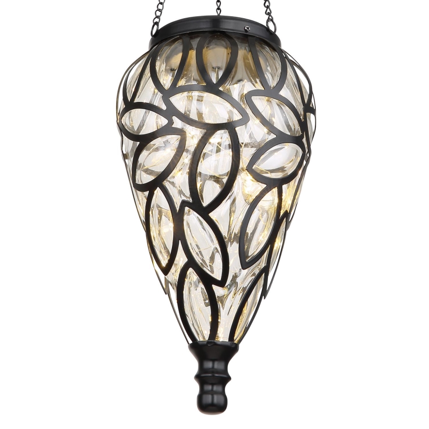 Globo - LED Saules enerģijas lampa LED/0,9W/3,2V IP44 200 mAh caurspīdīga