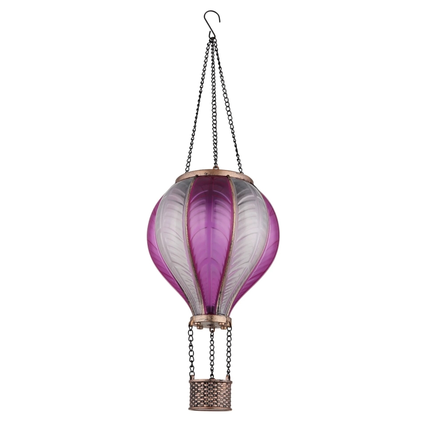 Globo - LED Piekarams saules enerģijas rotājums 20xLED/0,5W/3V IP44 lidojošs balons